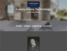 Tablet Screenshot of larussa.com